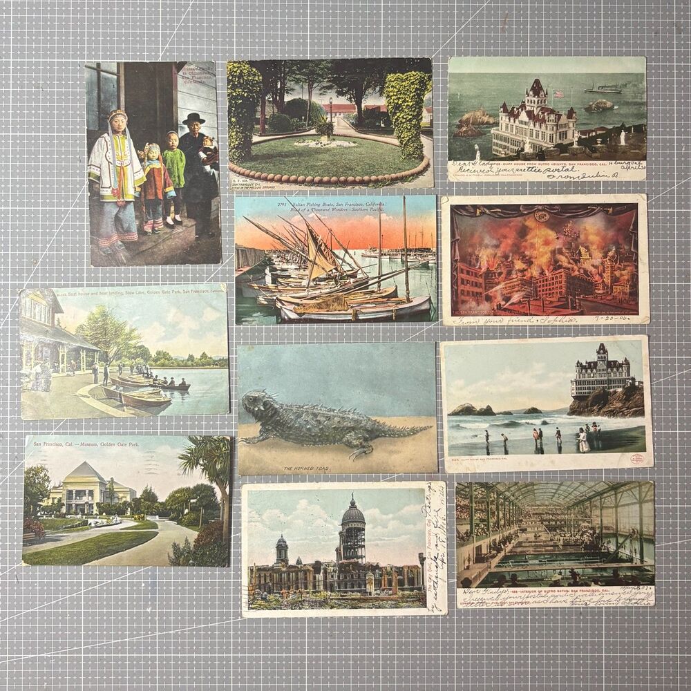 Vintage San Francisco, California Historic Postcards. (11).